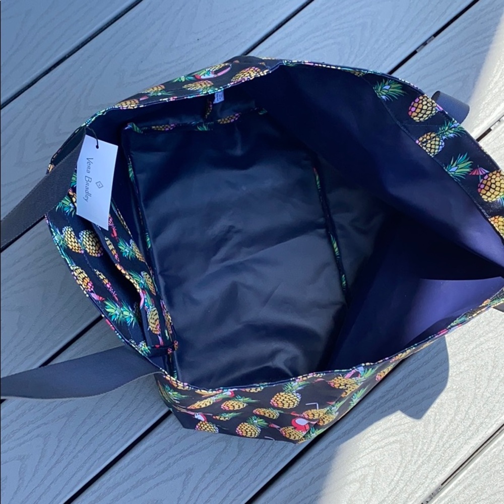 Vera Bradley toucan party large beach tote - Picture 6 of 6